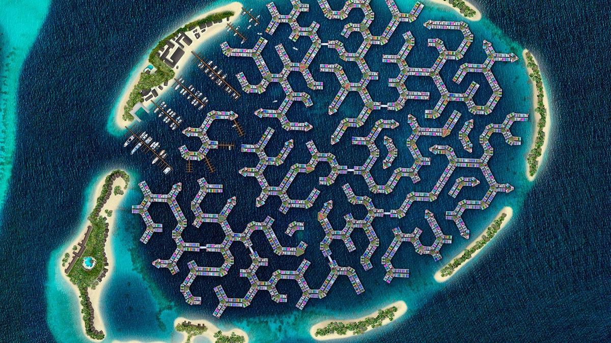 La primera ciudad flotante del mundo estará en Maldivas