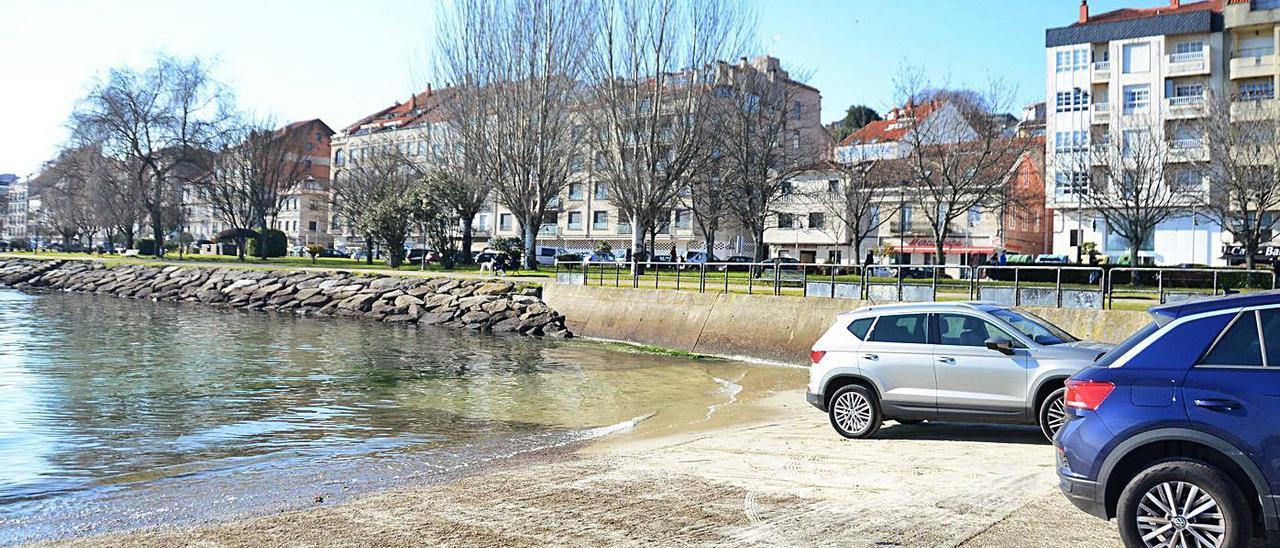 Las mareas que más preocupan en Moaña. | GONZALO NÚÑEZ