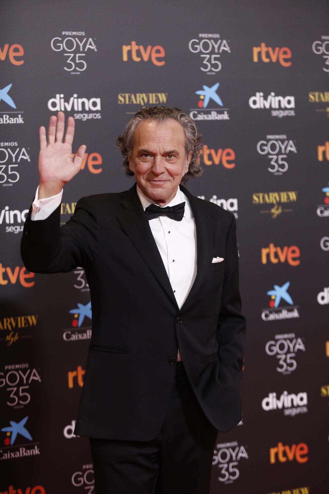 Alfombra roja de la gala de los Goya 2021 en Málaga