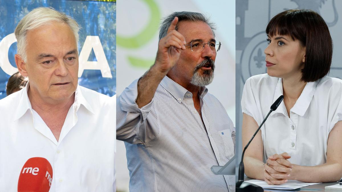 El polémico momento entre Esteban González Pons, Carlos Flores y la ministra Diana Morant