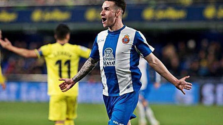 El jove Àlex López va fer el segon gol de l&#039;Espanyol.