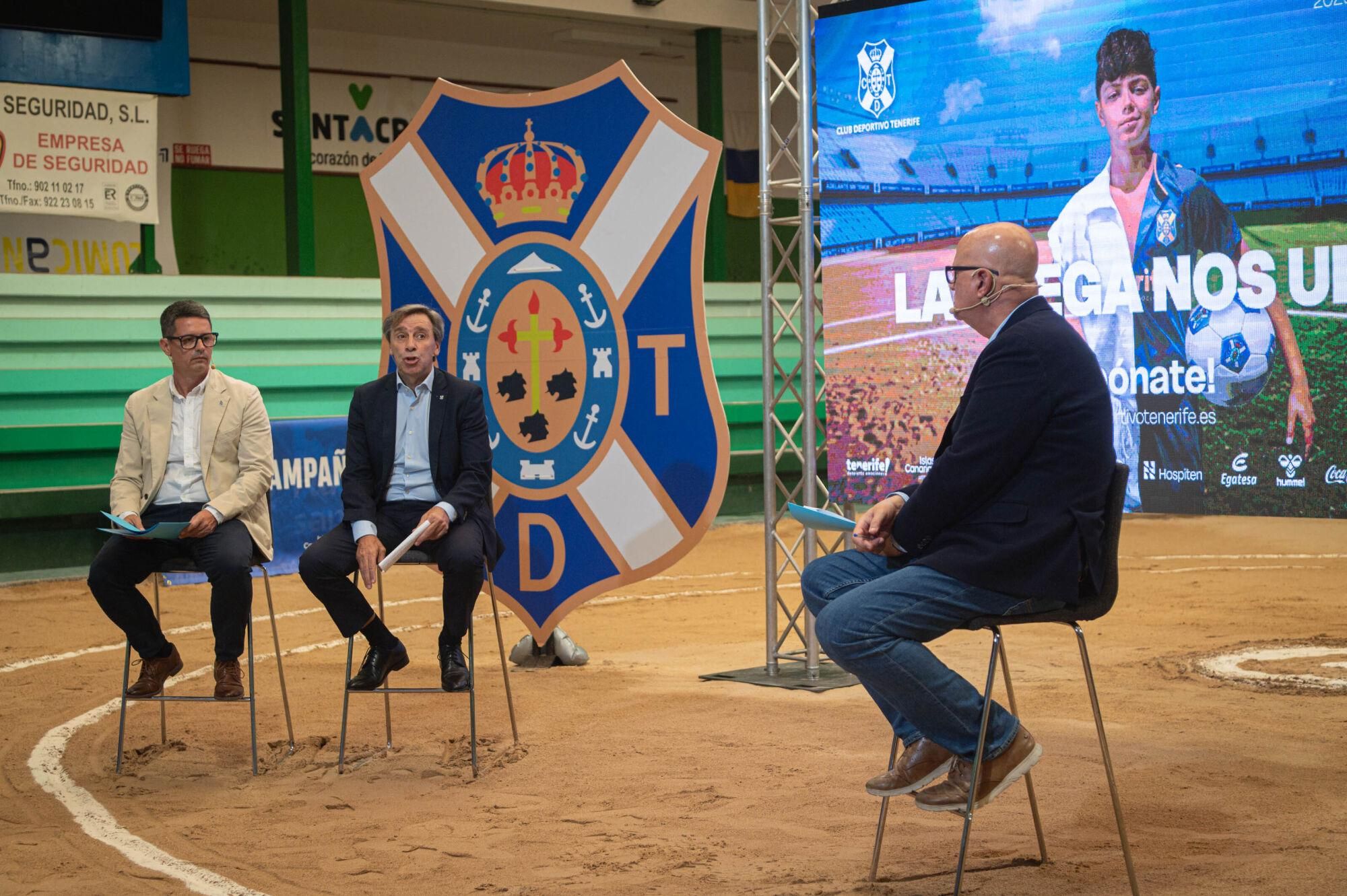 El CD Tenerife presenta su campaña de abonos