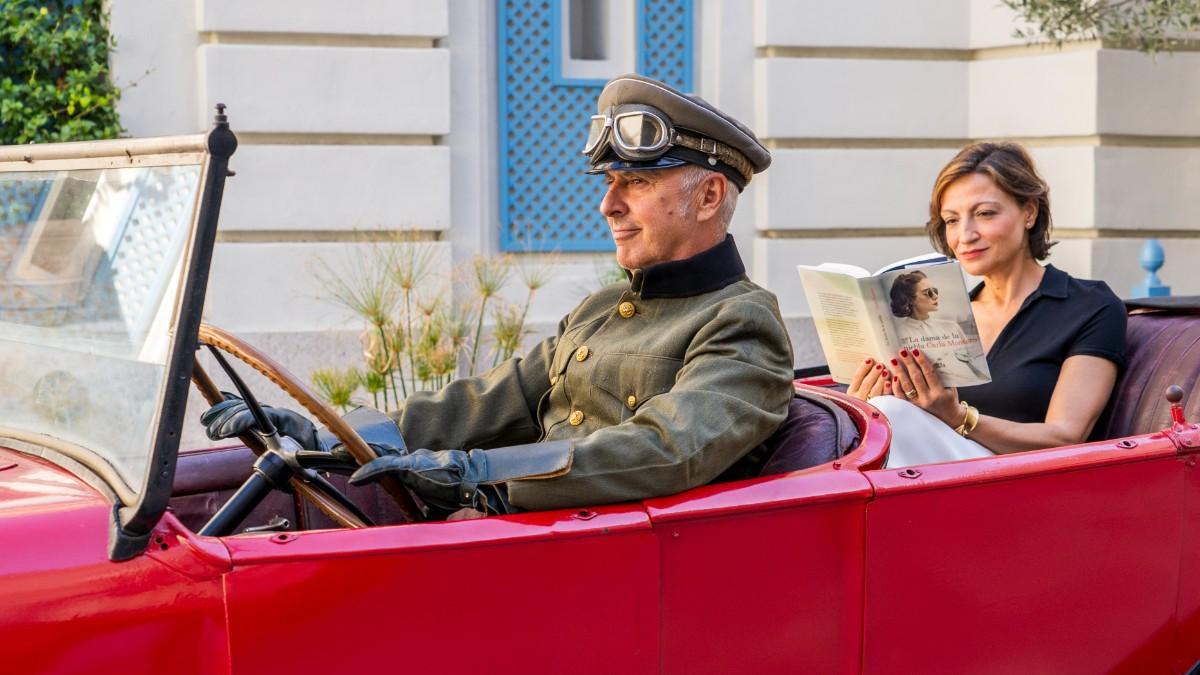 Carla Montero, durante la presentación de la novela