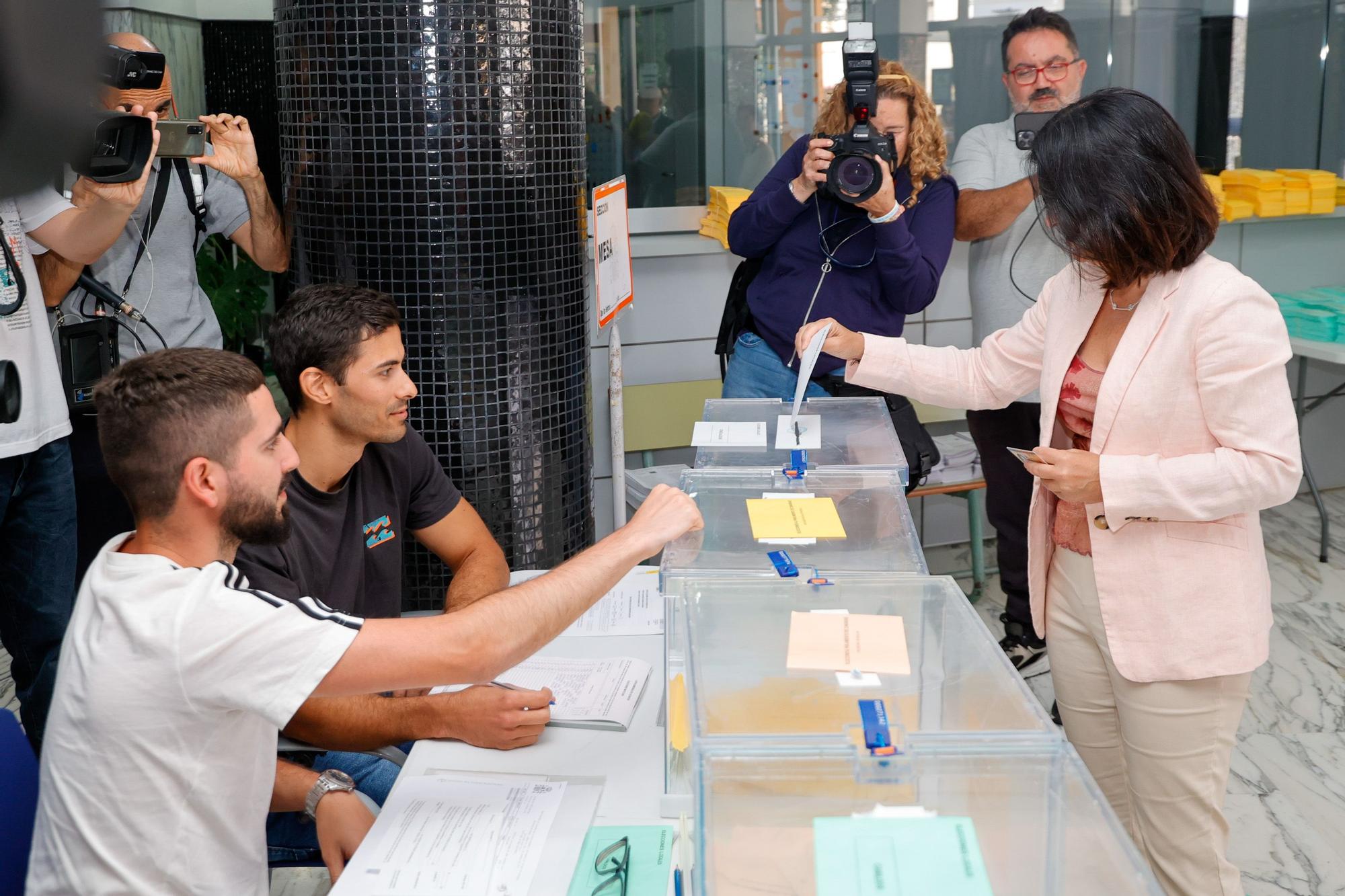 La jornada electoral del 28-M en Canarias, en imágenes