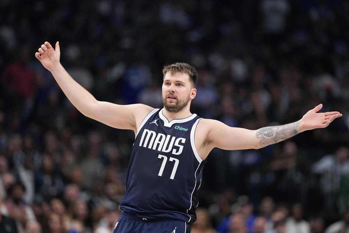 Luka Doncic en acción