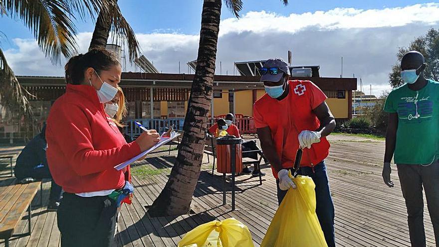 Iniciativa de Cruz Roja con el medio ambiente.