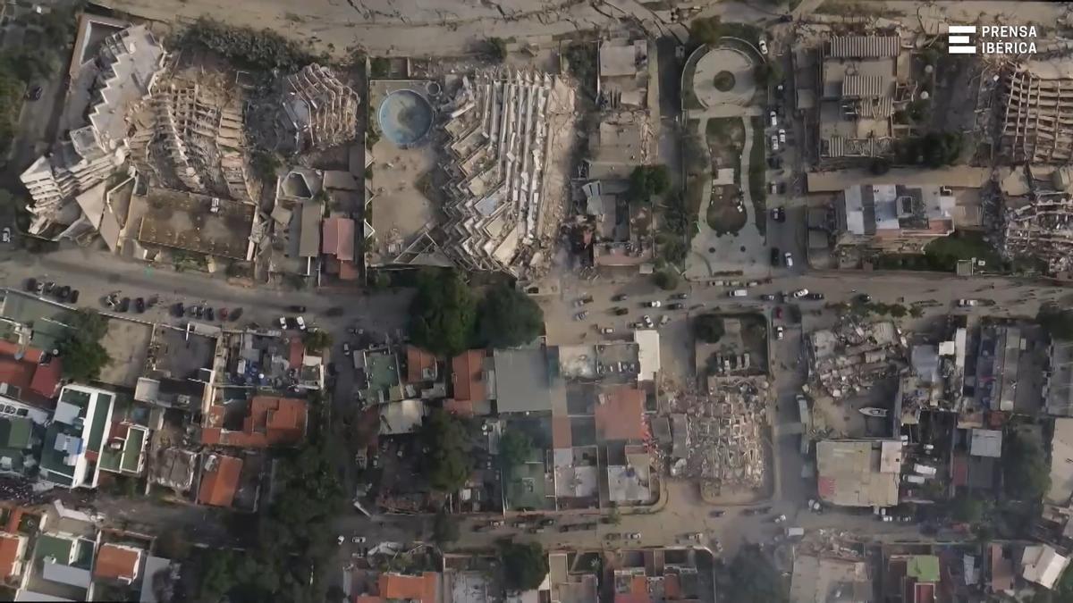 Imágenes aéreas de La Guaira, la zona más devastada por los terremotos en Venezuela