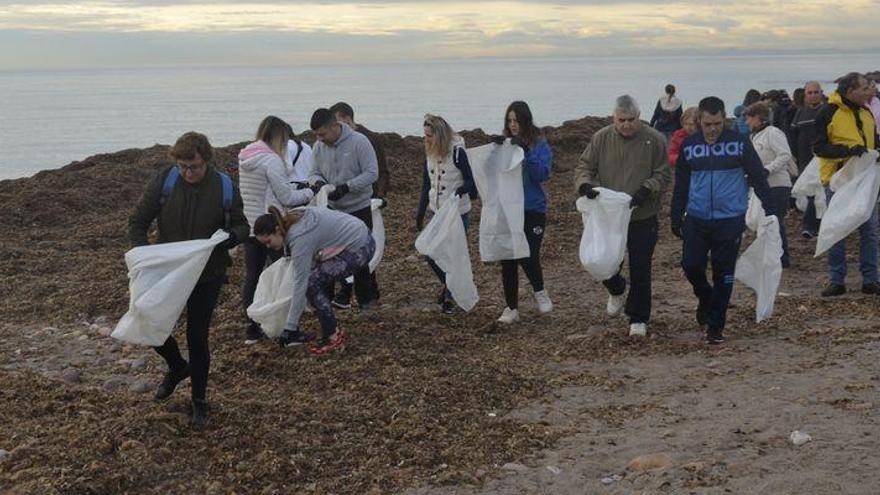 Las playas de Castellón se llenan de voluntarios tras &#039;Gloria&#039;