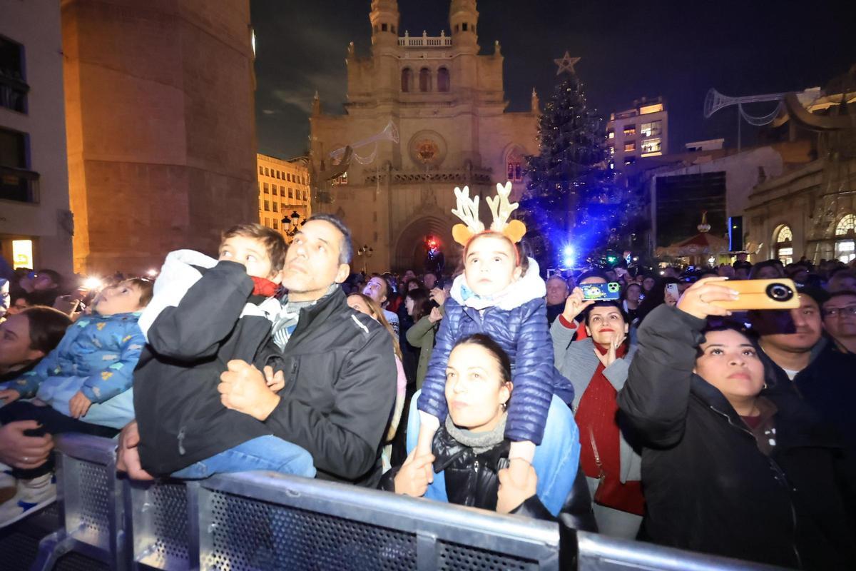 Encendido de las luces de Navidad en Castelló