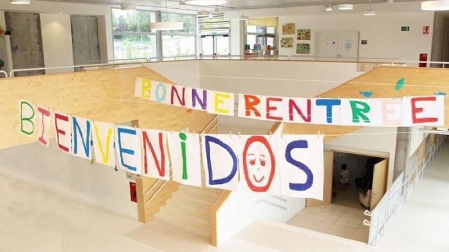 Un aula del Liceo Francés de Madrid, confinada por el positivo de un alumno