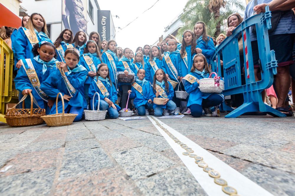 Benidorm celebra el maratón del euro para recaudar fondos para sus Fiestas Patronales