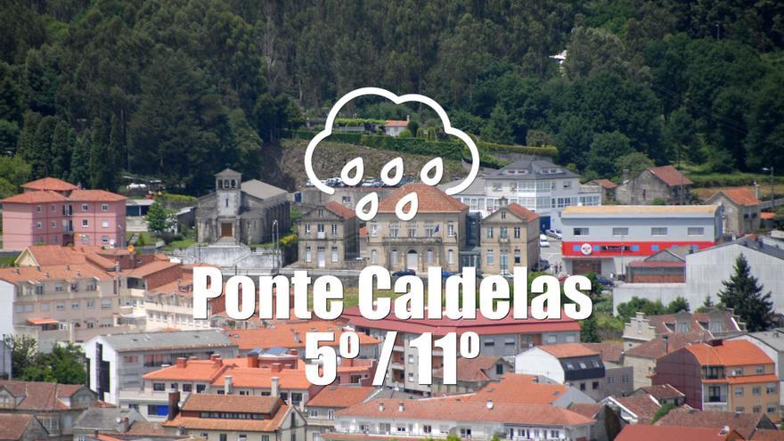 El tiempo en Ponte Caldelas: previsión meteorológica para hoy, viernes 21 de noviembre
