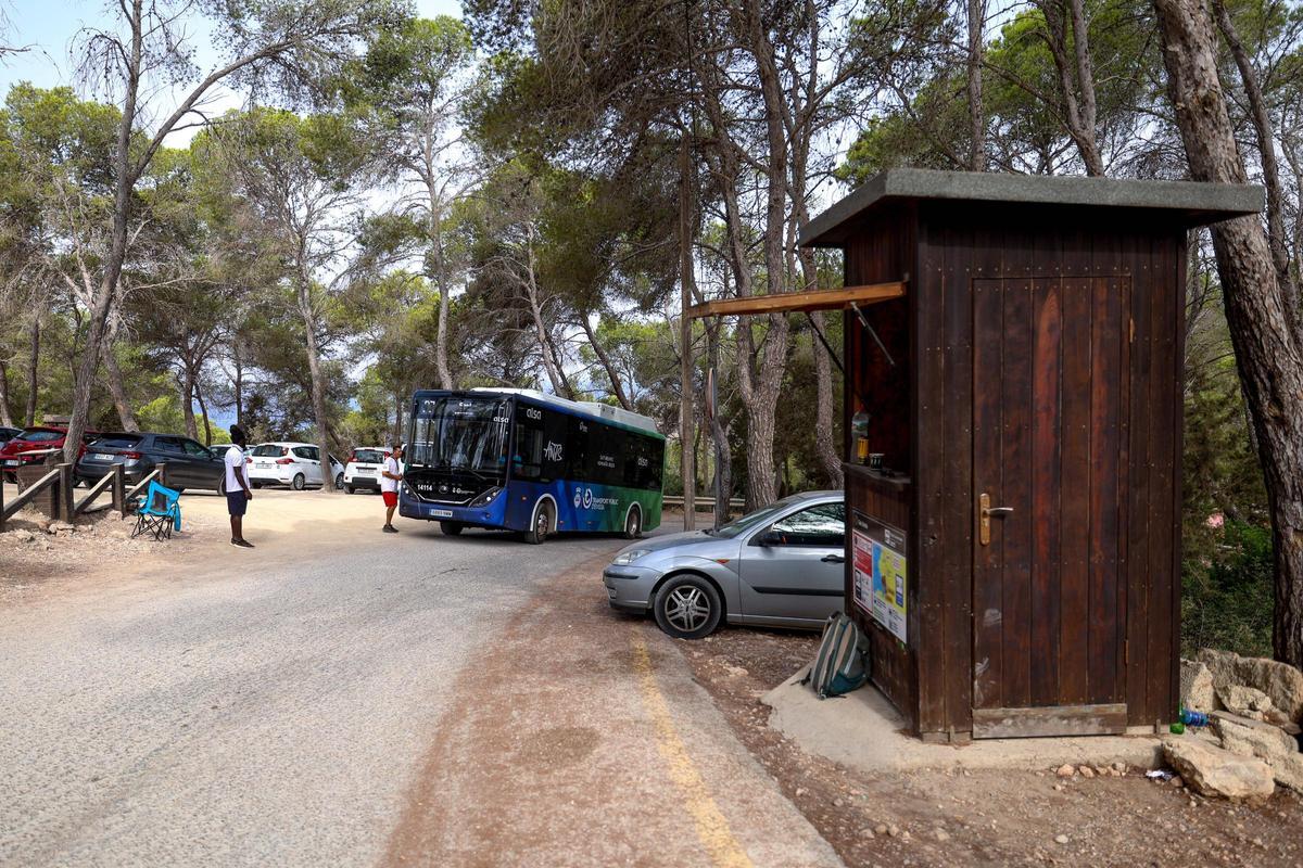 Galería: imágenes del acceso a Cala Salada