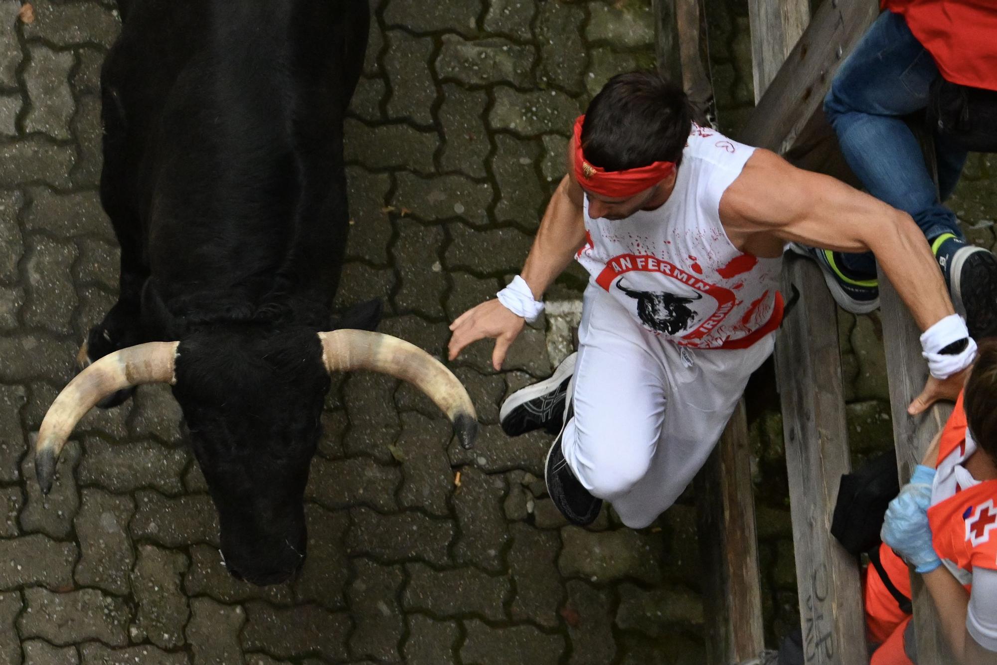 Primer encierro de los Sanfermines 2023