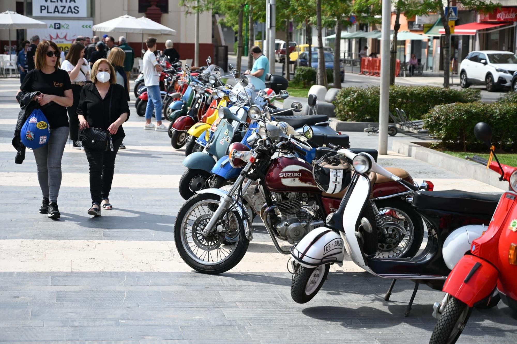 Exposición de motos clásicas y de competición en Almassora