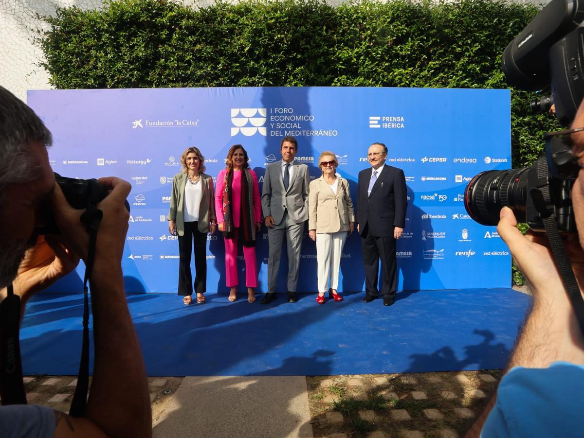 El presidente de Prensa Ibérica, Javier Moll, en el Foro Mediterráneo