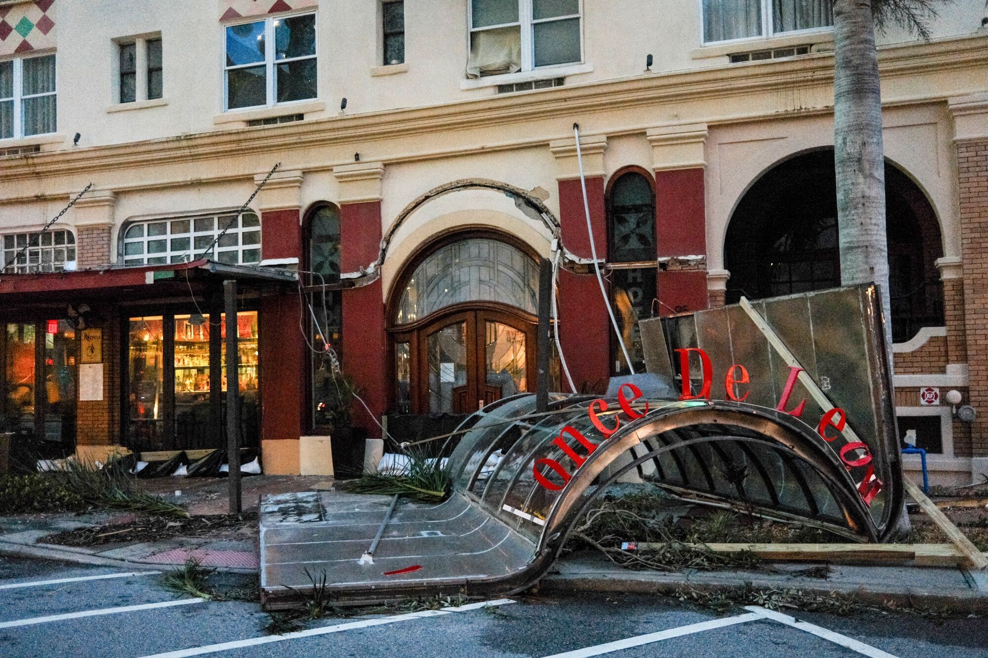 Els efectes de l'huracà Milton, en imatges