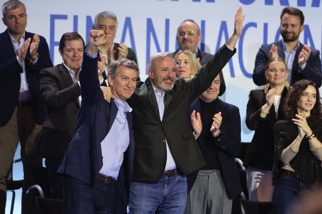 Las imágenes del cónclave del PP en Zaragoza por la financiación autonómica