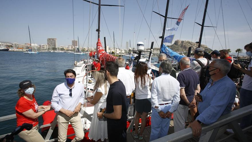 La flota de la Ocean Race Europe deja Alicante rumbo a Génova