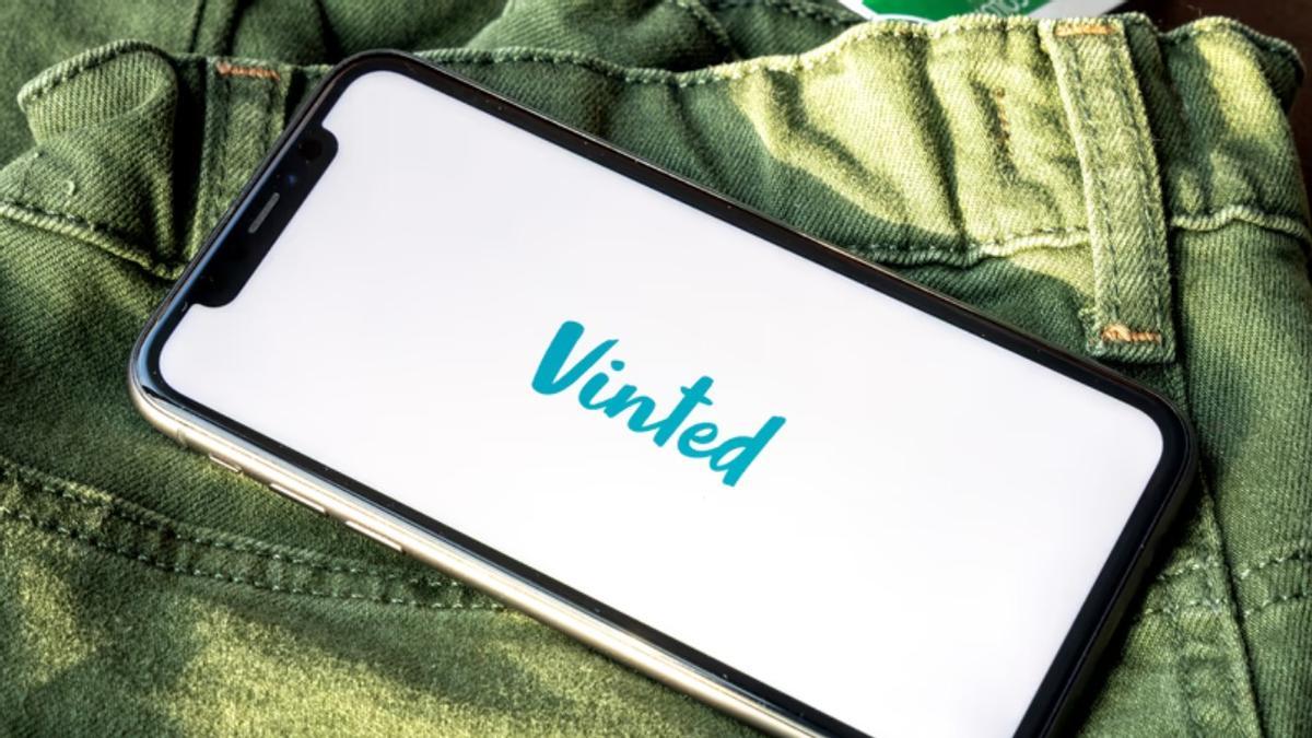 La aplicación Vinted en un 'smartphone'