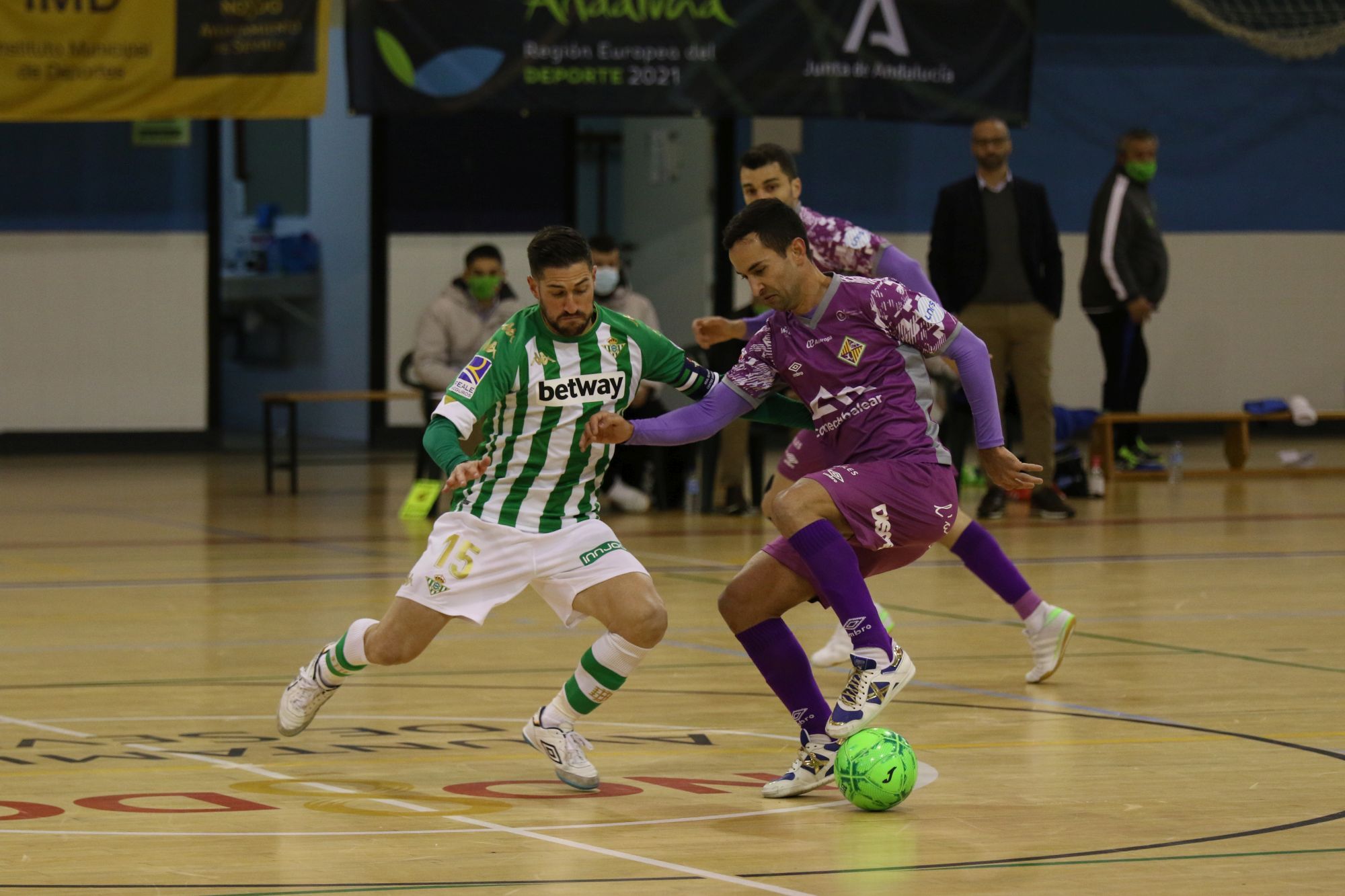 Victoria del Palma Futsal en la pista del Betis