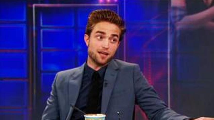 Robert Pattinson en ´The Daily Show´.