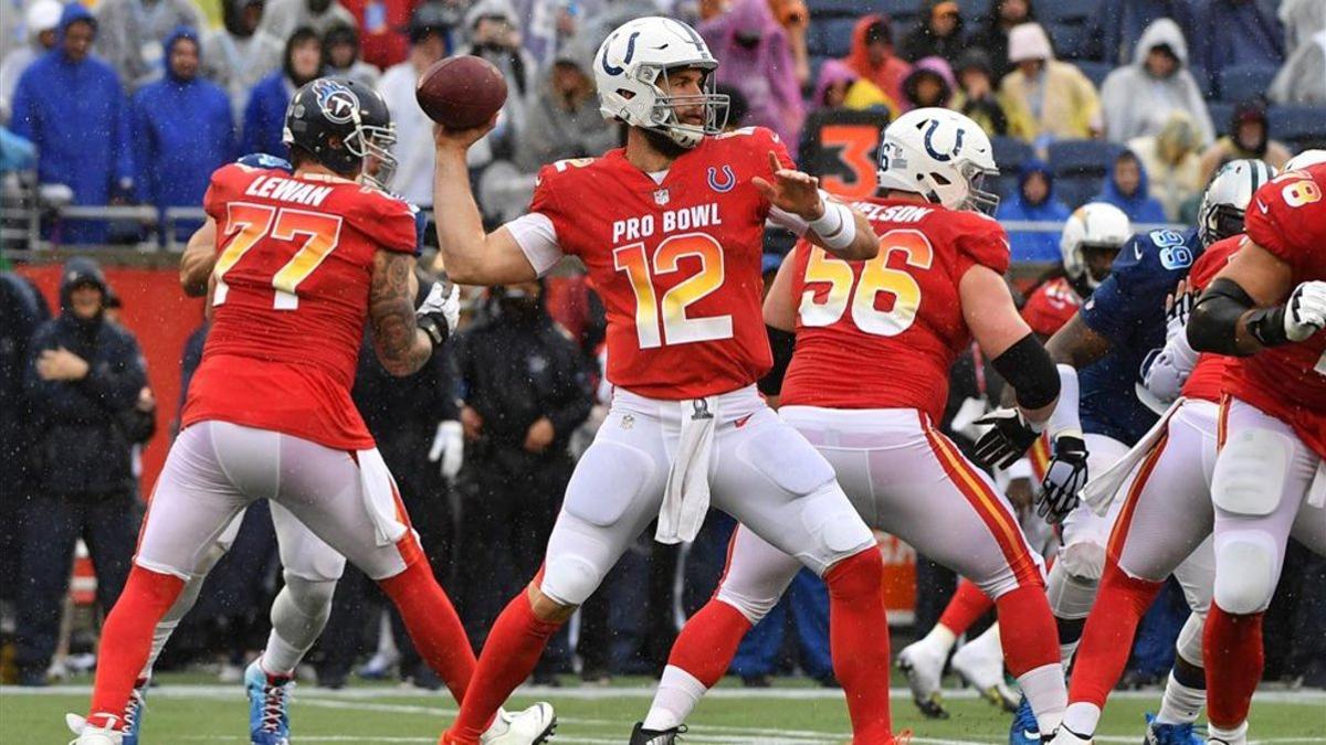 Andrew Luck tuvo una participación muy discreta en la Pro Bowl