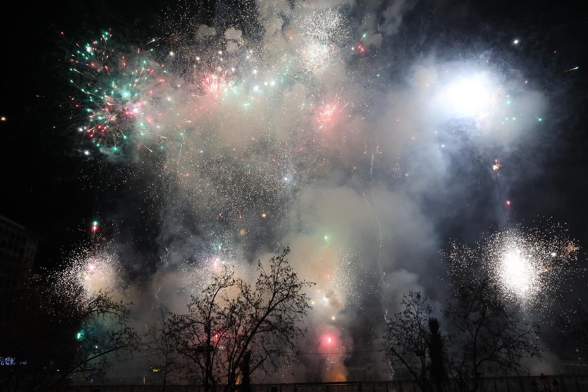 El castillo del sábado 7 de las Fallas 2026, en imágenes