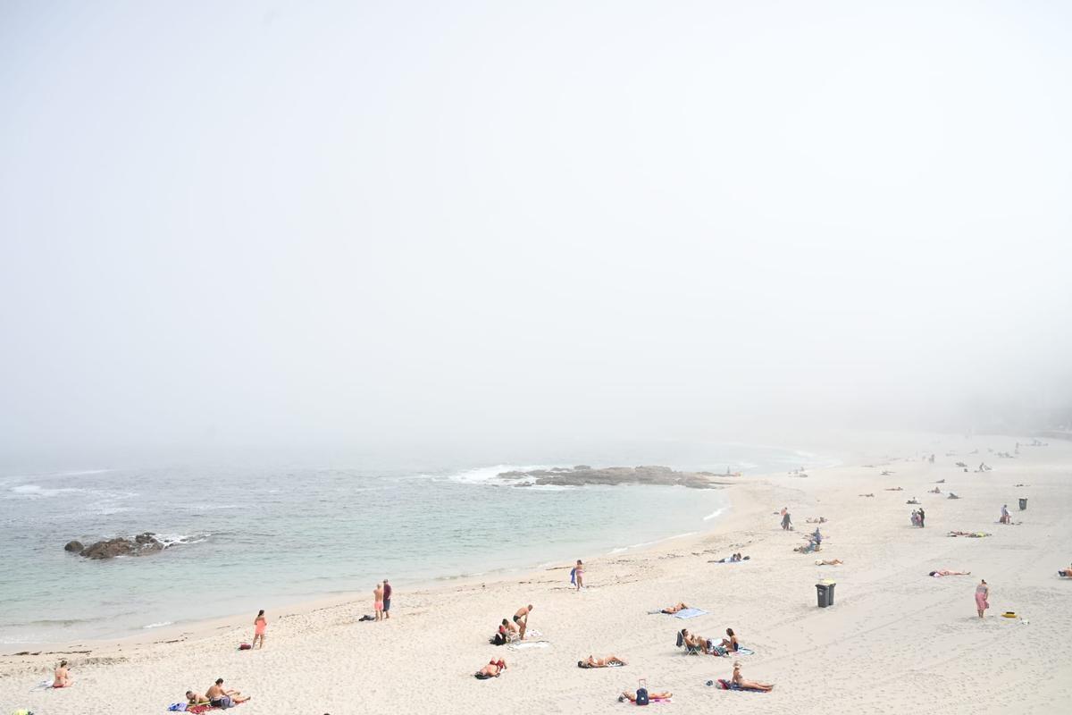 La niebla llega a A Coruña