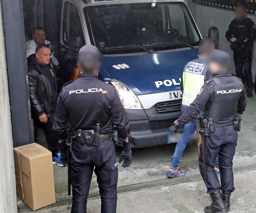 Operación antidroga dirigida desde Vigo