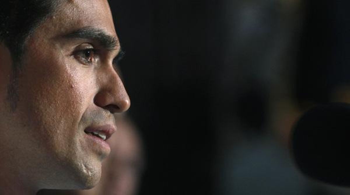 Alberto Contador ha valorat la suspensió d’un any proposada per la Federació Espanyola de Ciclisme pel positiu per clenbuterol.