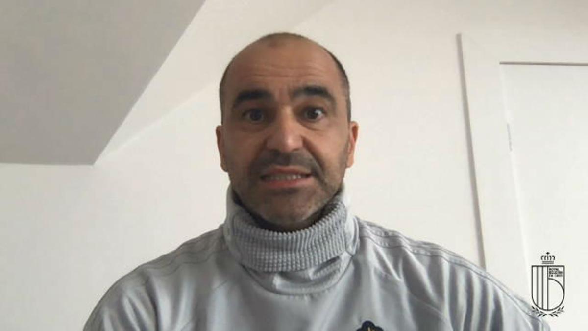 Roberto Martínez: "Esto no es un asunto del fútbol, es un asunto de salud pública"