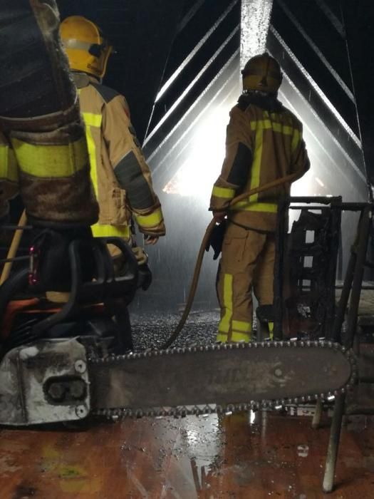 Incendi en una casa de Puigcerdà