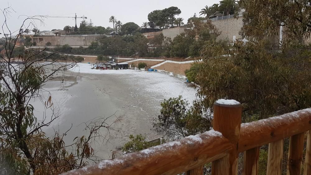 Playas nevadas en la Vega Baja