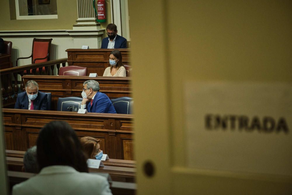 Pleno en el Parlamento de Canarias