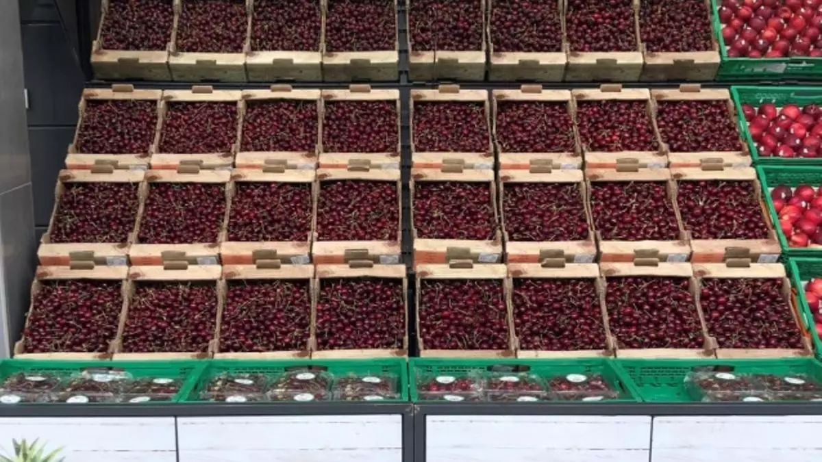 Mercadona compra 1.720 toneladas de cerezas aragonesas para su venta