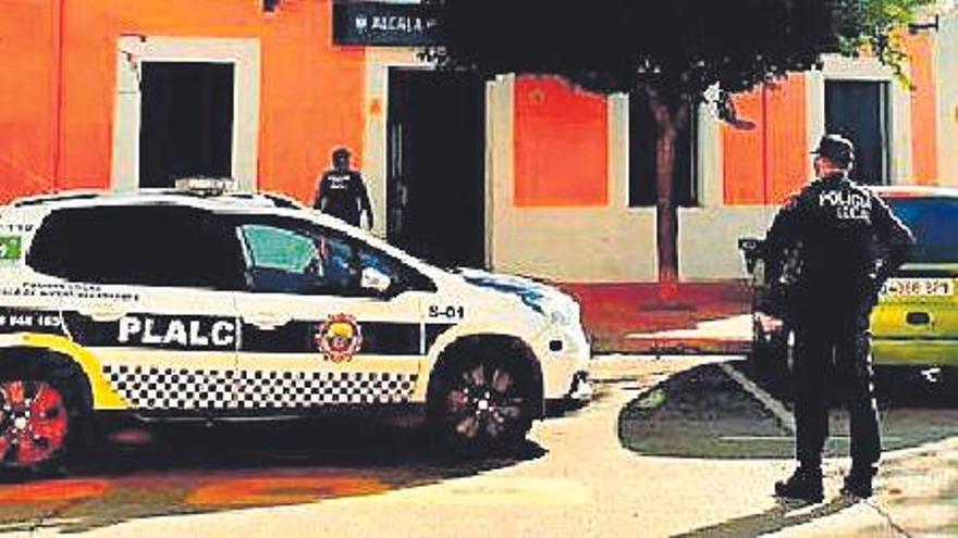 Central de la policía en Alcalà.