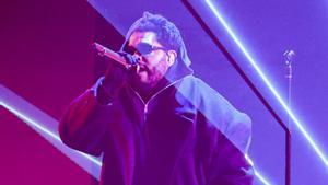 The Weeknd performs during the 67th Annual Grammy Awards in Los Angeles, California, U.S., February 2, 2025. REUTERS/Mario Anzuoni