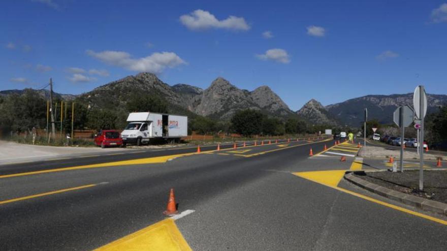 Cortan la carretera de Sóller, entre Palmanyola y Bunyola, desde este domingo y durante seis noches