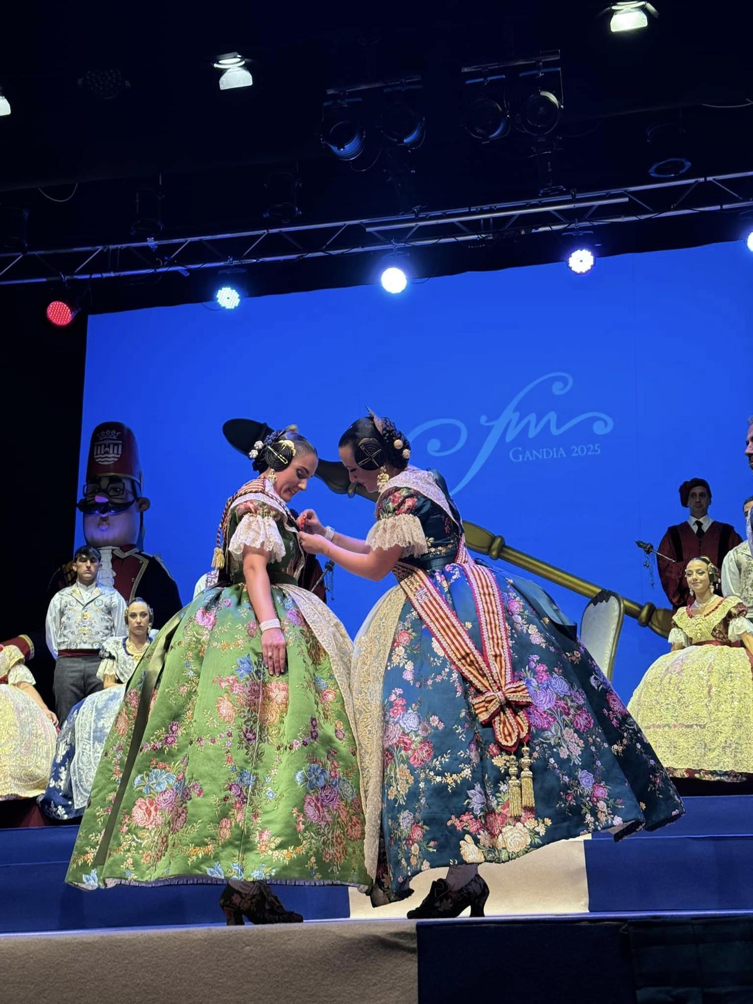 Presentación de las Falleras Mayores de Gandia