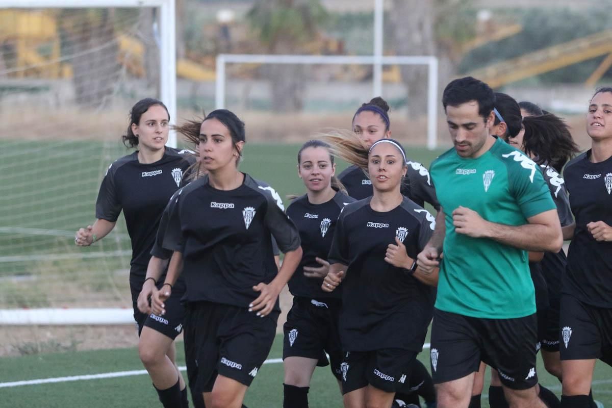 Córdoba CF Femenino, primer entrenamiento