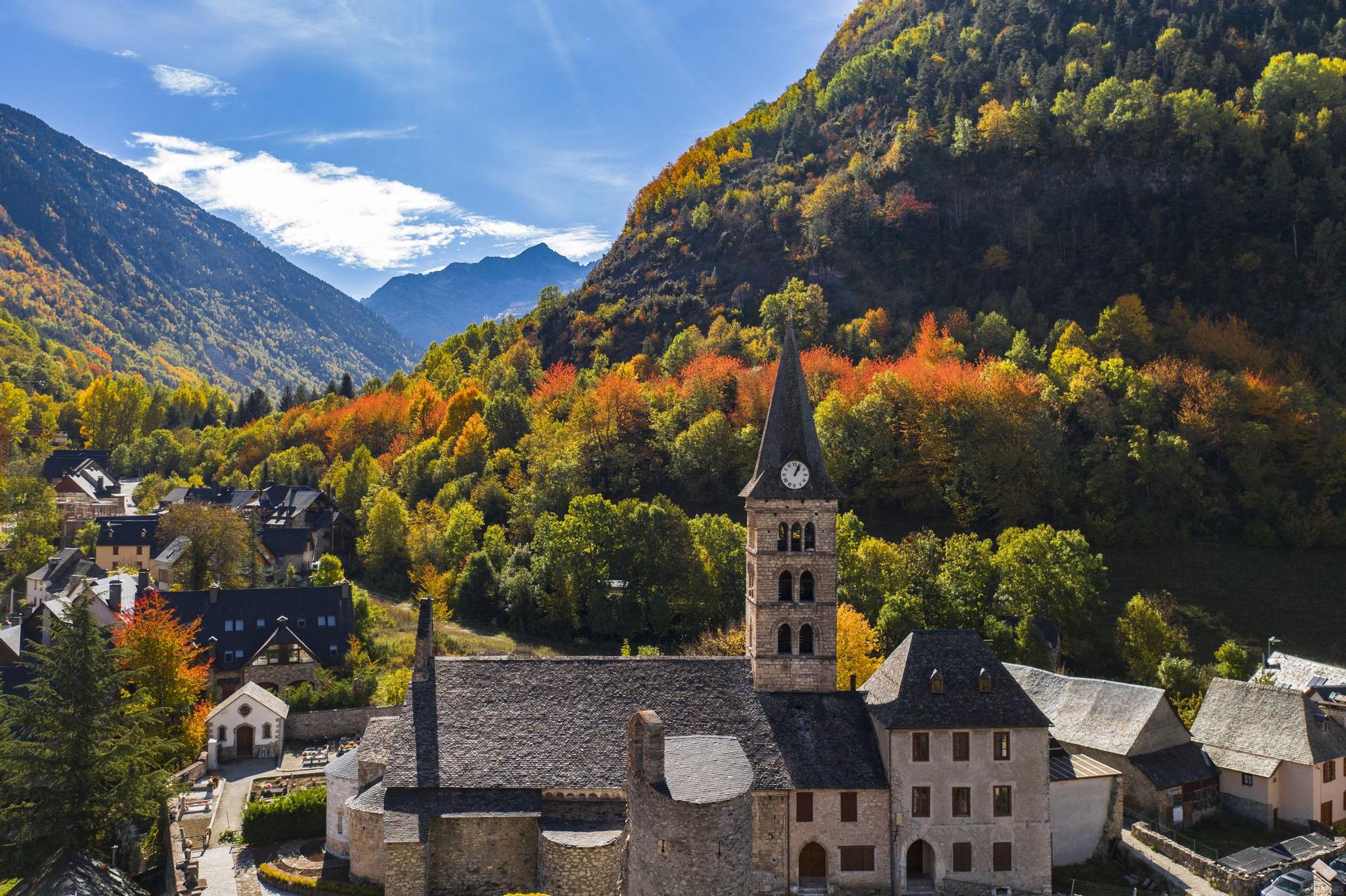 Arties, un paisage idílico de los Pirineos