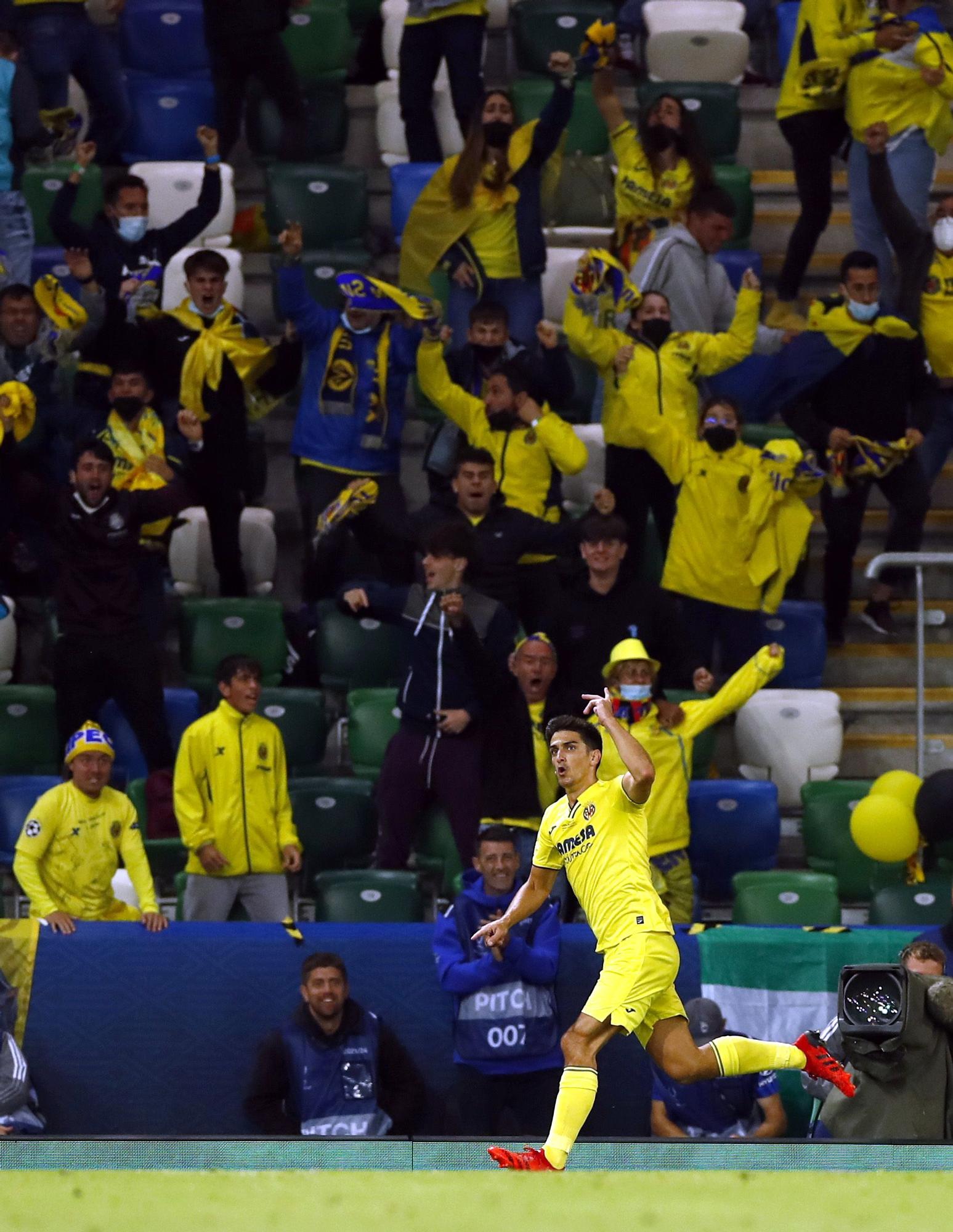 Así vivió la afición del Villarreal la Supercopa en el campo