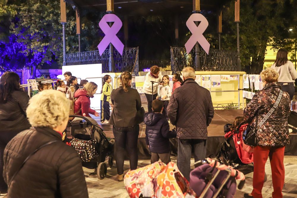 Marcha contra la violencia de género en Orihuela