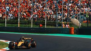 Lando Norris, el más rápido en los libres de Monza
