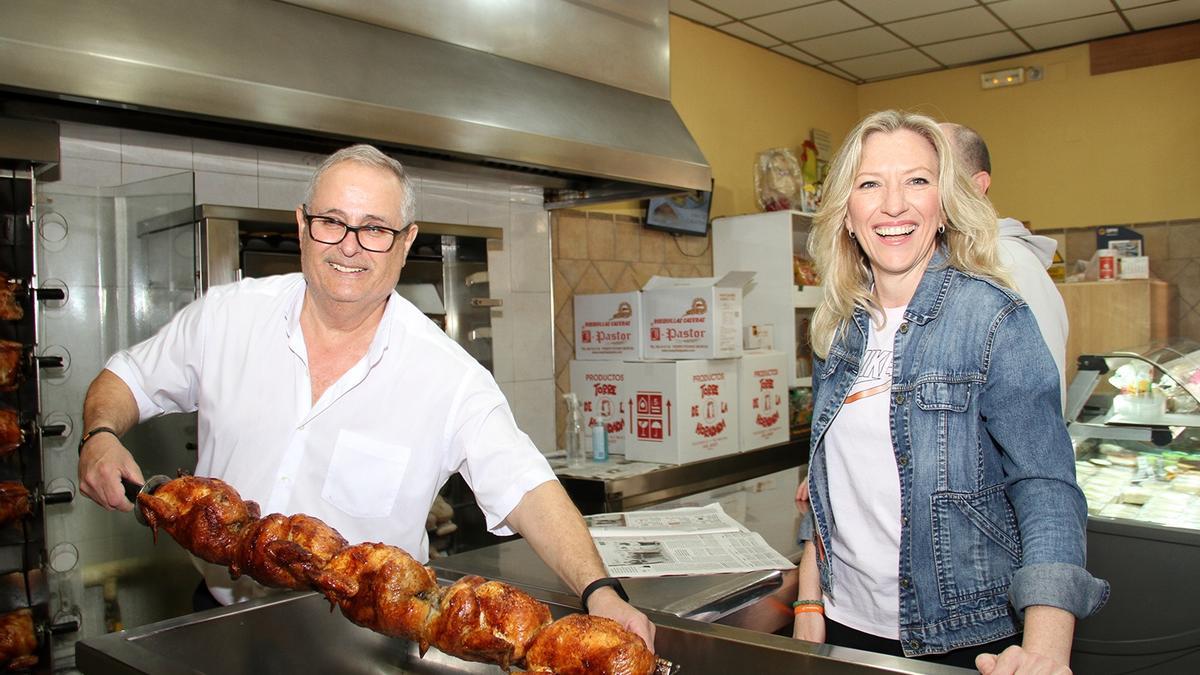 Jornada de reflexión para la candidata de Ciudadanos: un paseo por el Segura y un pollo para comer