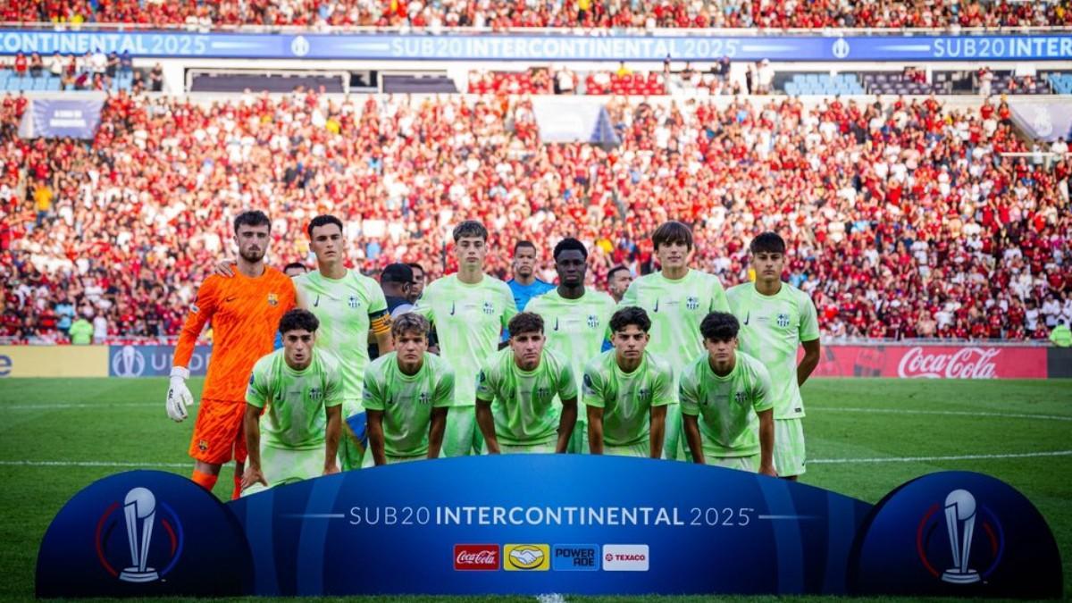 Estos fueron los once titulares del Barça en Maracaná