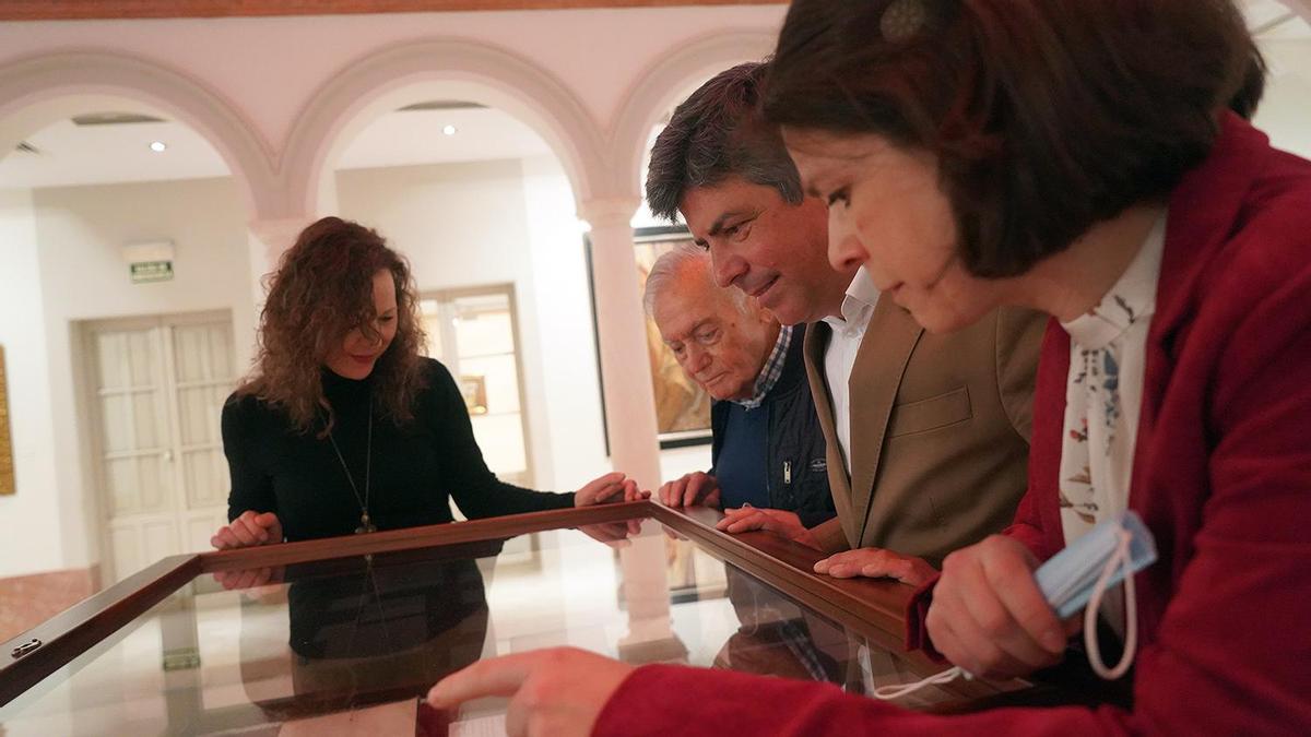 Soledad Raya, Manuel Ruiz Luque, Rafael Llamas y Elena Bellido.