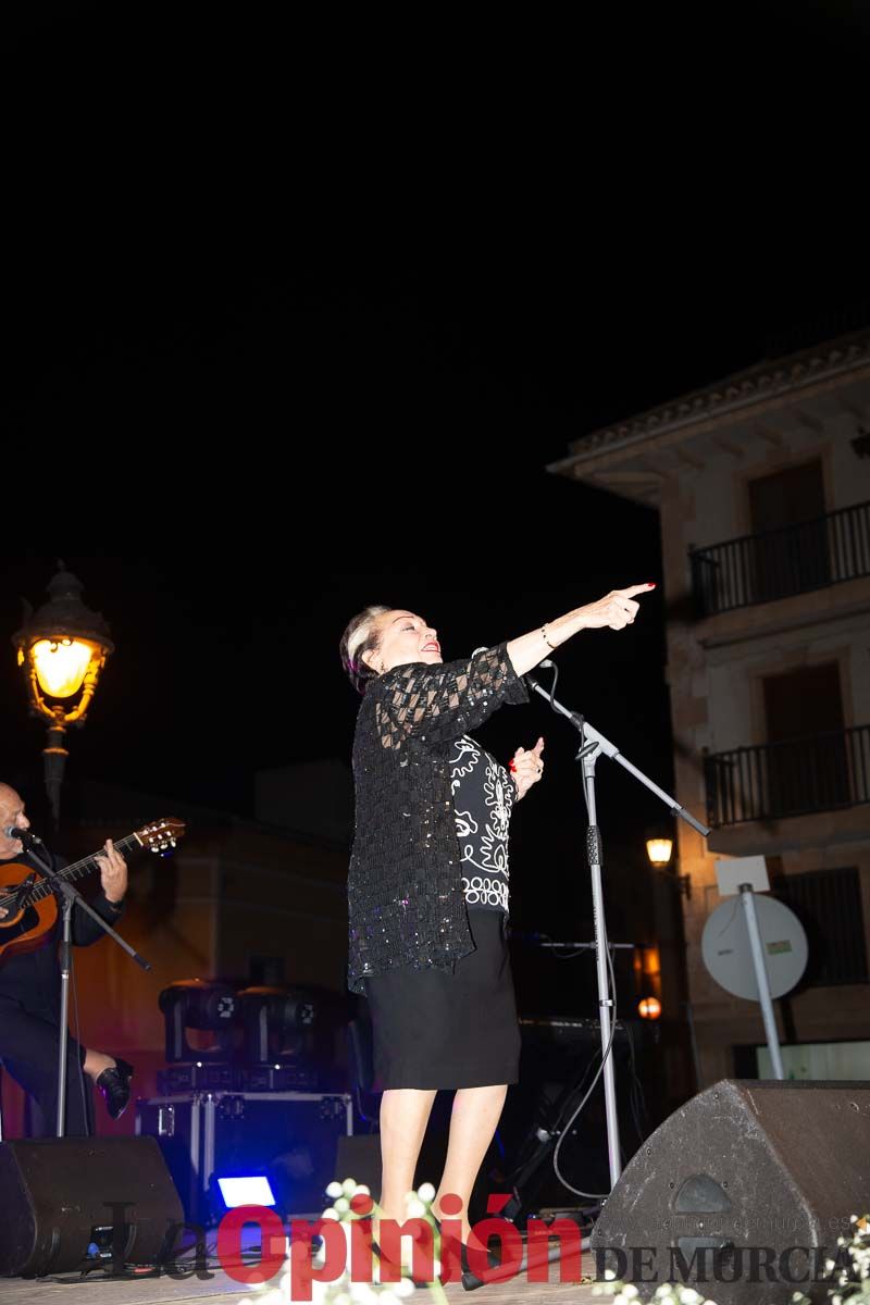 La cantante Maruja Garrido regresa a Caravaca