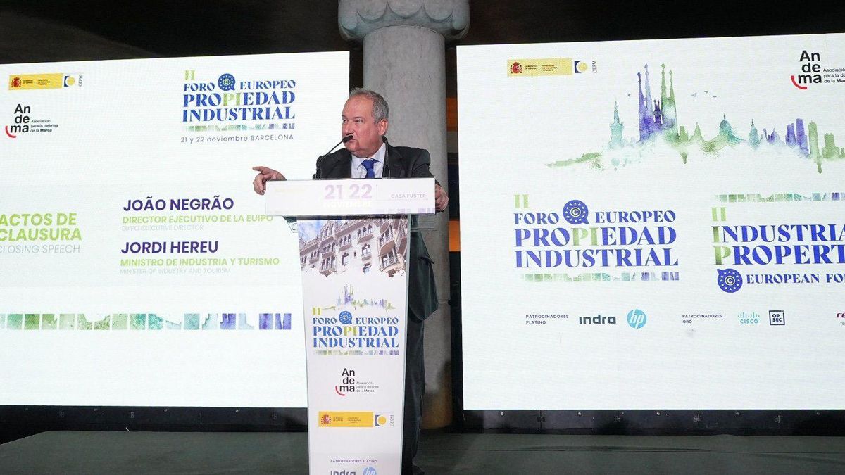 Clausura del II Foro EUPI con la intervención del ministro de Industria y Turismo, Jordi Hereu